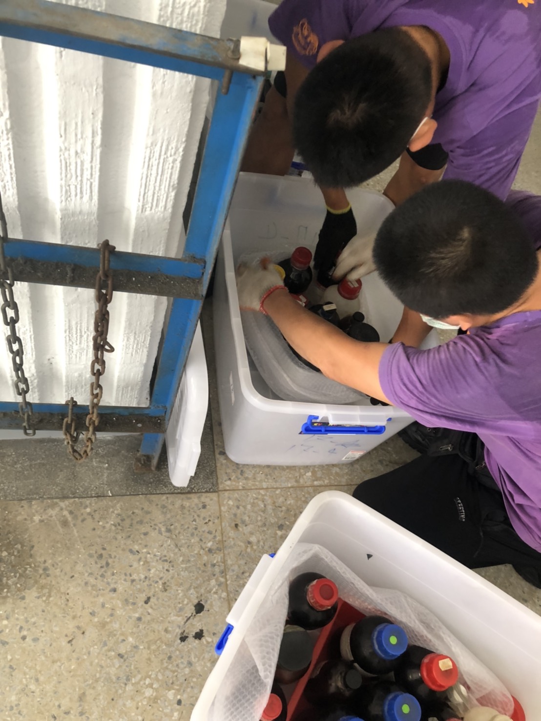 國立大學化工系設備搬遷