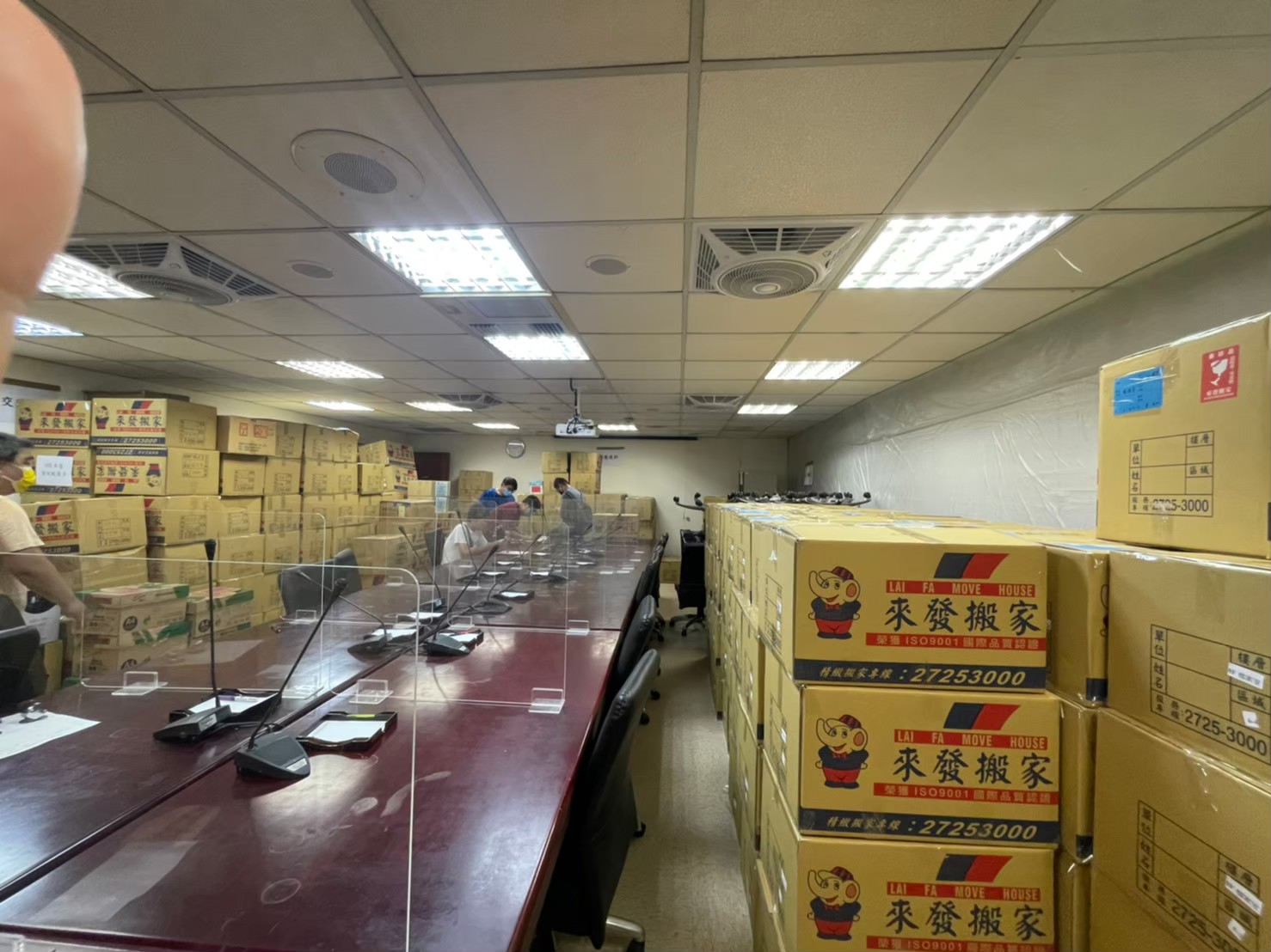 桃園市交通局辦公室搬遷