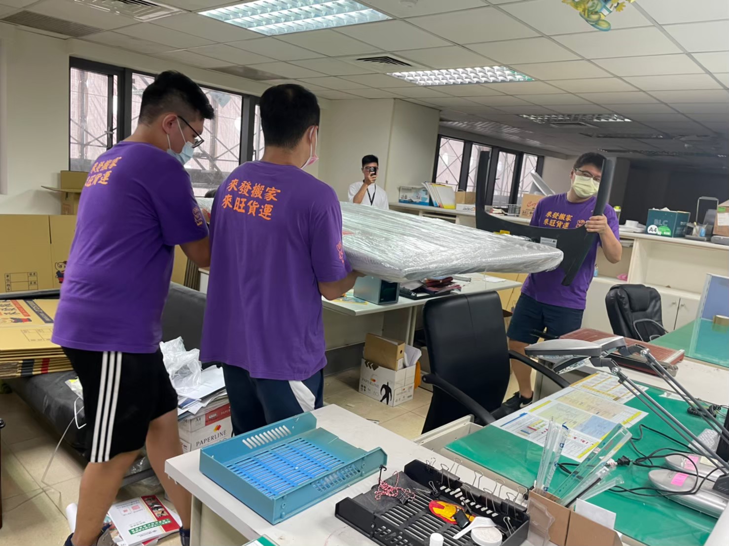 桃園市交通局辦公室搬遷