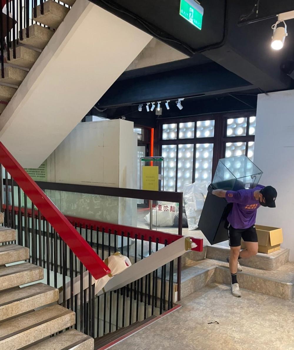 台大農列館室內移動